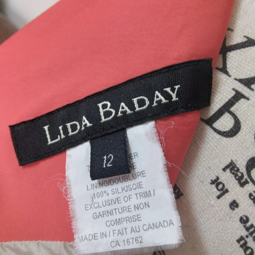 LIDA BADAY‎ TUCKED DRESS